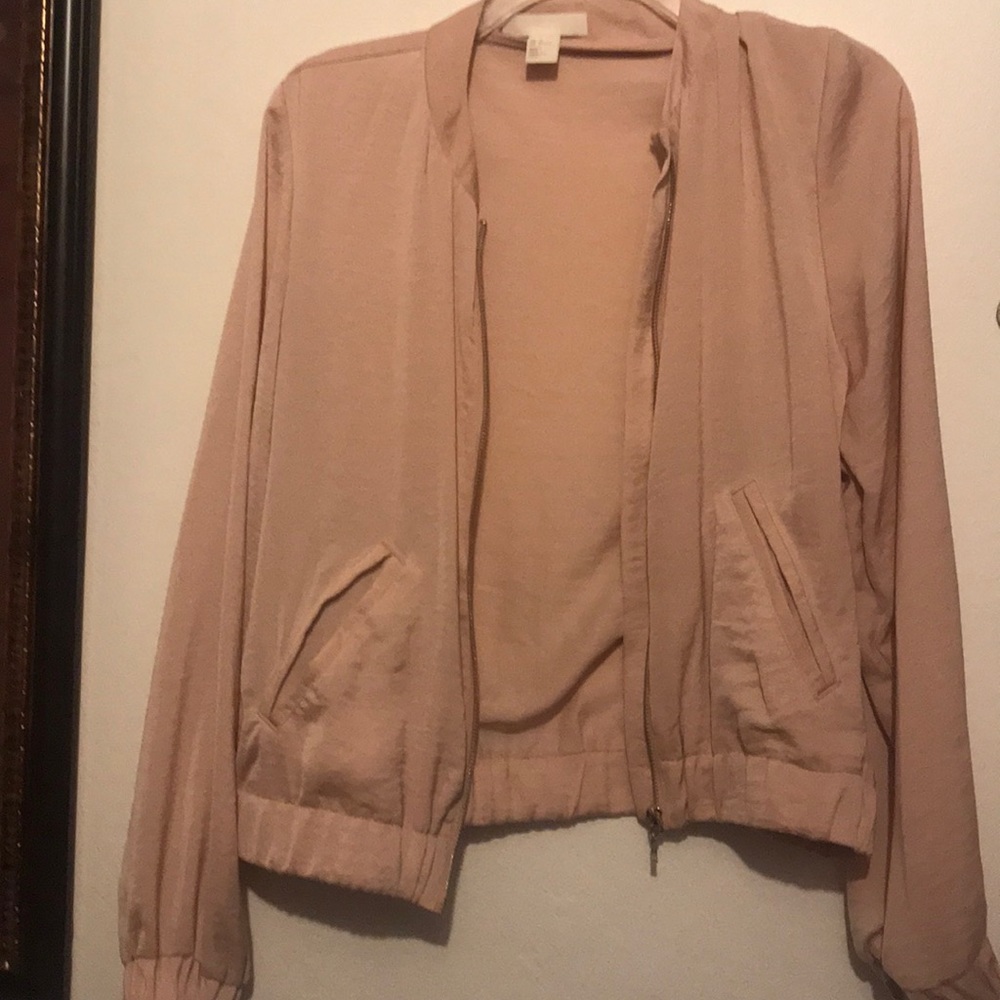 Pale pink jacket